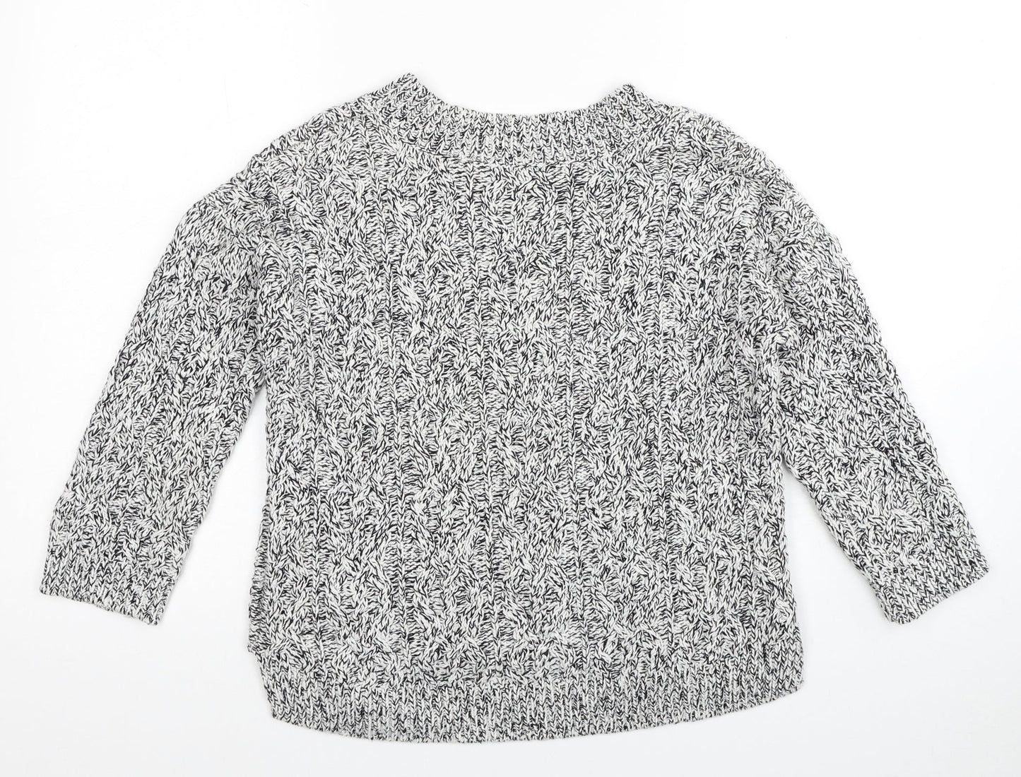 Womens UK Size XS H&M Grey Pullover Jumper
