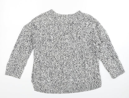 Womens UK Size XS H&M Grey Pullover Jumper
