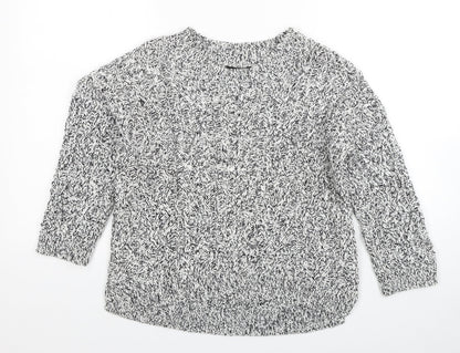 Womens UK Size XS H&M Grey Pullover Jumper