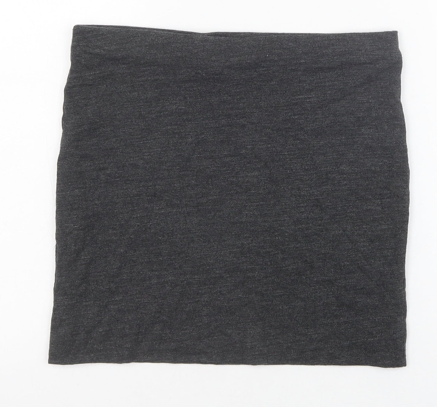 H&M Womens Grey Viscose Bandage Skirt Size S