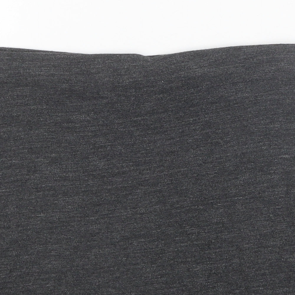 H&M Womens Grey Viscose Bandage Skirt Size S