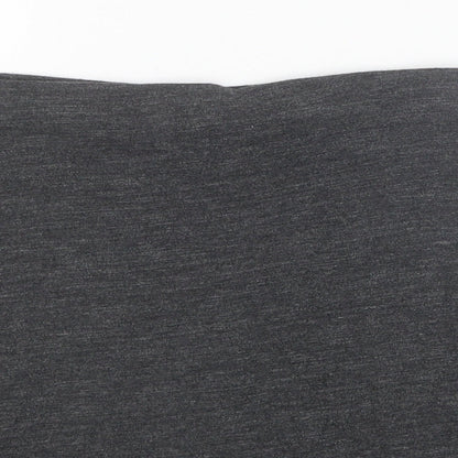 H&M Womens Grey Viscose Bandage Skirt Size S