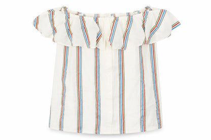 Womens UK Size L Monsoon White Basic Blouse