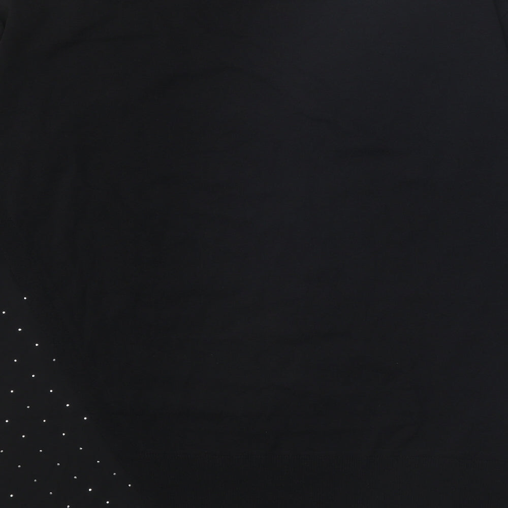 Womens UK Size M NEXT Black Pullover Jumper