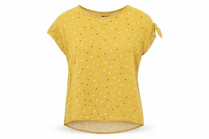 Womens UK Size 8 Primark Yellow Basic Blouse