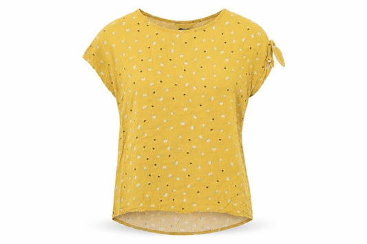 Womens UK Size 8 Primark Yellow Basic Blouse
