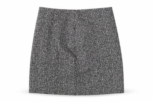 Preworn Womens Grey Polyester Straight & Pencil Skirt Size 27 in