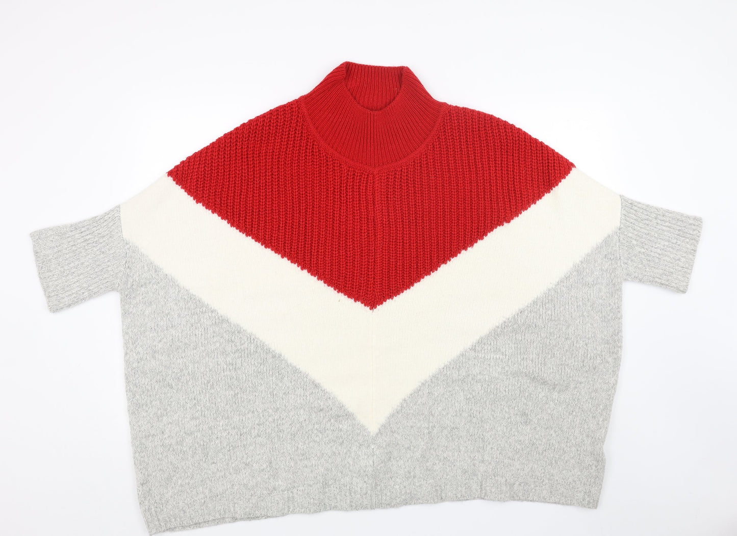 Womens UK Size M Marks and Spencer Grey Pullover Jumper