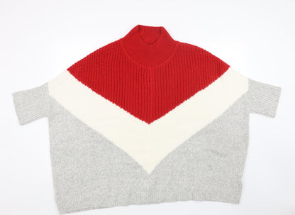 Womens UK Size M Marks and Spencer Grey Pullover Jumper