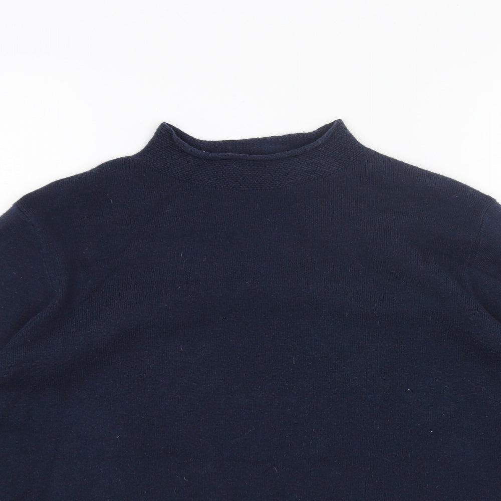 Womens UK Size 14 Marks and Spencer Blue Pullover Jumper