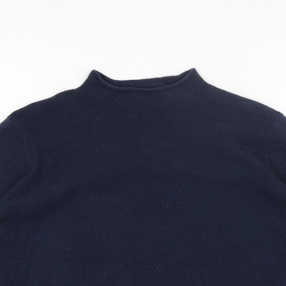 Womens UK Size 14 Marks and Spencer Blue Pullover Jumper