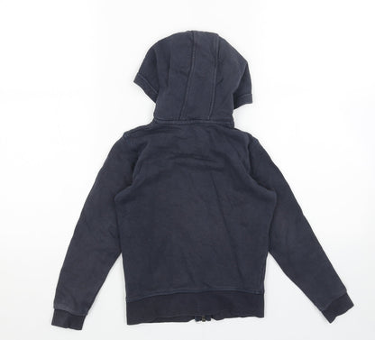 Marks & Spencer Boys Blue Jacket Size 6-7 Years Zip