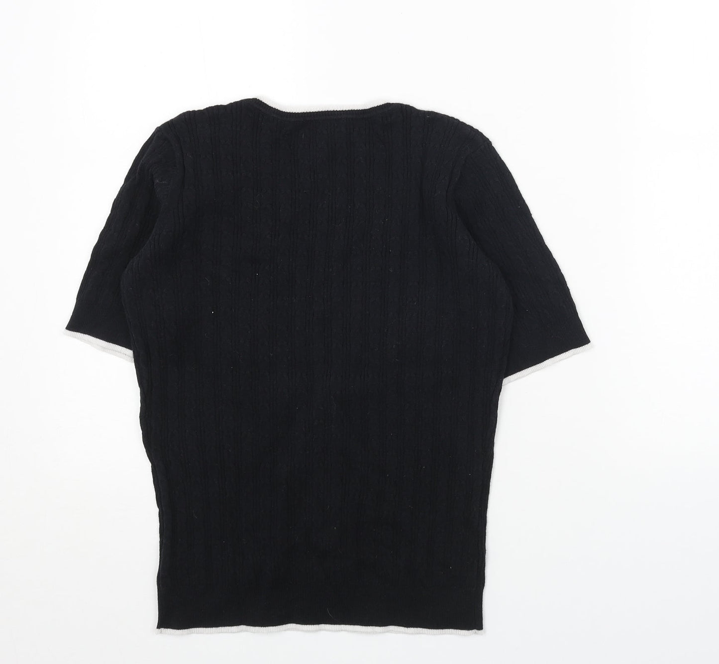 Womens UK Size S CC Black Pullover Jumper