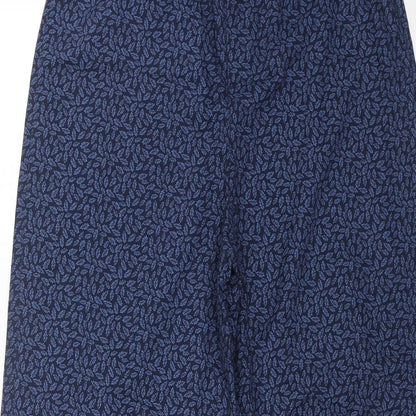 Womens UK Size S Marks and Spencer Regular Fit  Blue Trousers