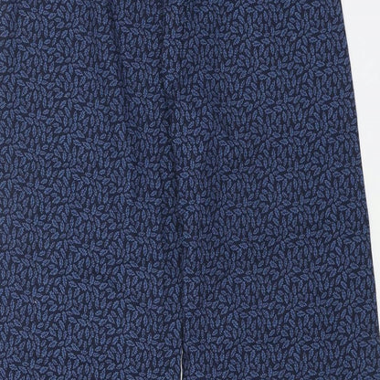 Womens UK Size S Marks and Spencer Regular Fit  Blue Trousers