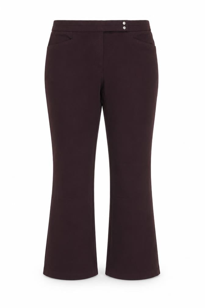 Womens UK Size 12 Marks and Spencer Regular Fit  Purple Trousers