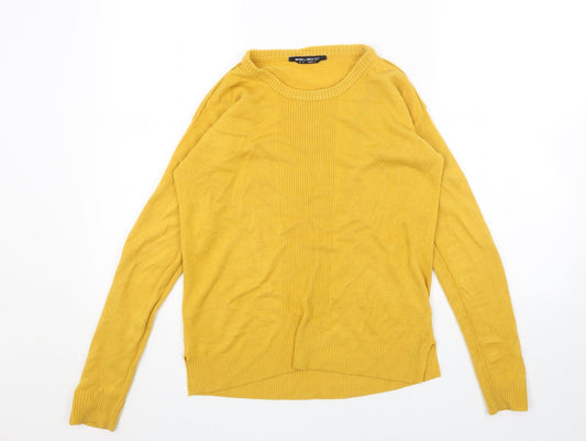 Womens UK Size L Select Yellow Pullover Jumper