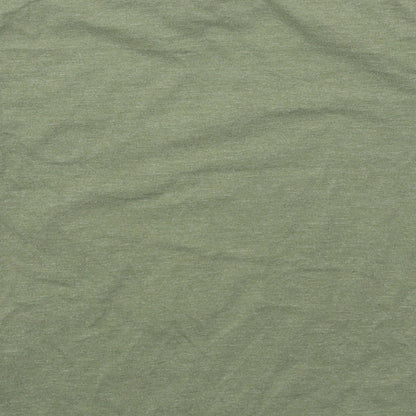 Leicester Football Club Boys Green Cotton Basic T-Shirt Size 4 Years Scoop Neck Pullover