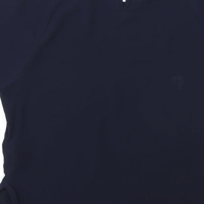 Womens UK Size 6 Marks and Spencer Blue Basic Blouse