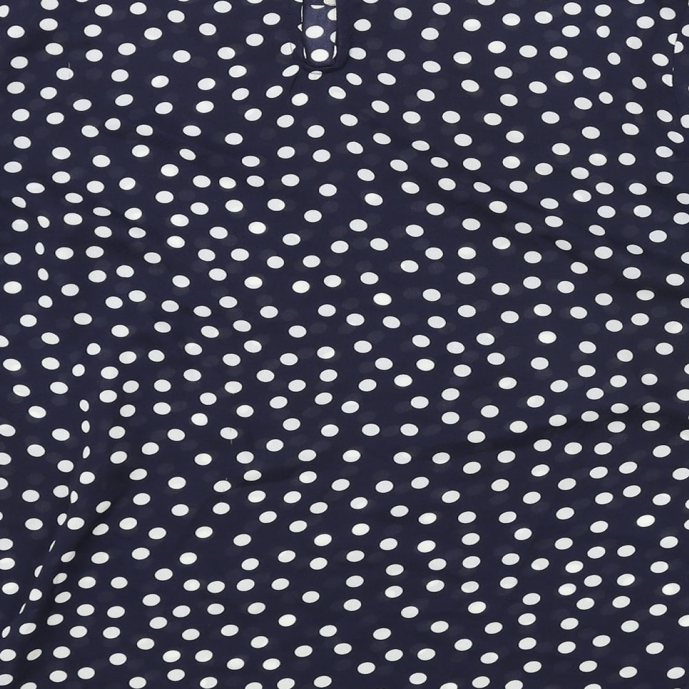 Womens UK Size 14 Stella Morgan Blue Basic Blouse