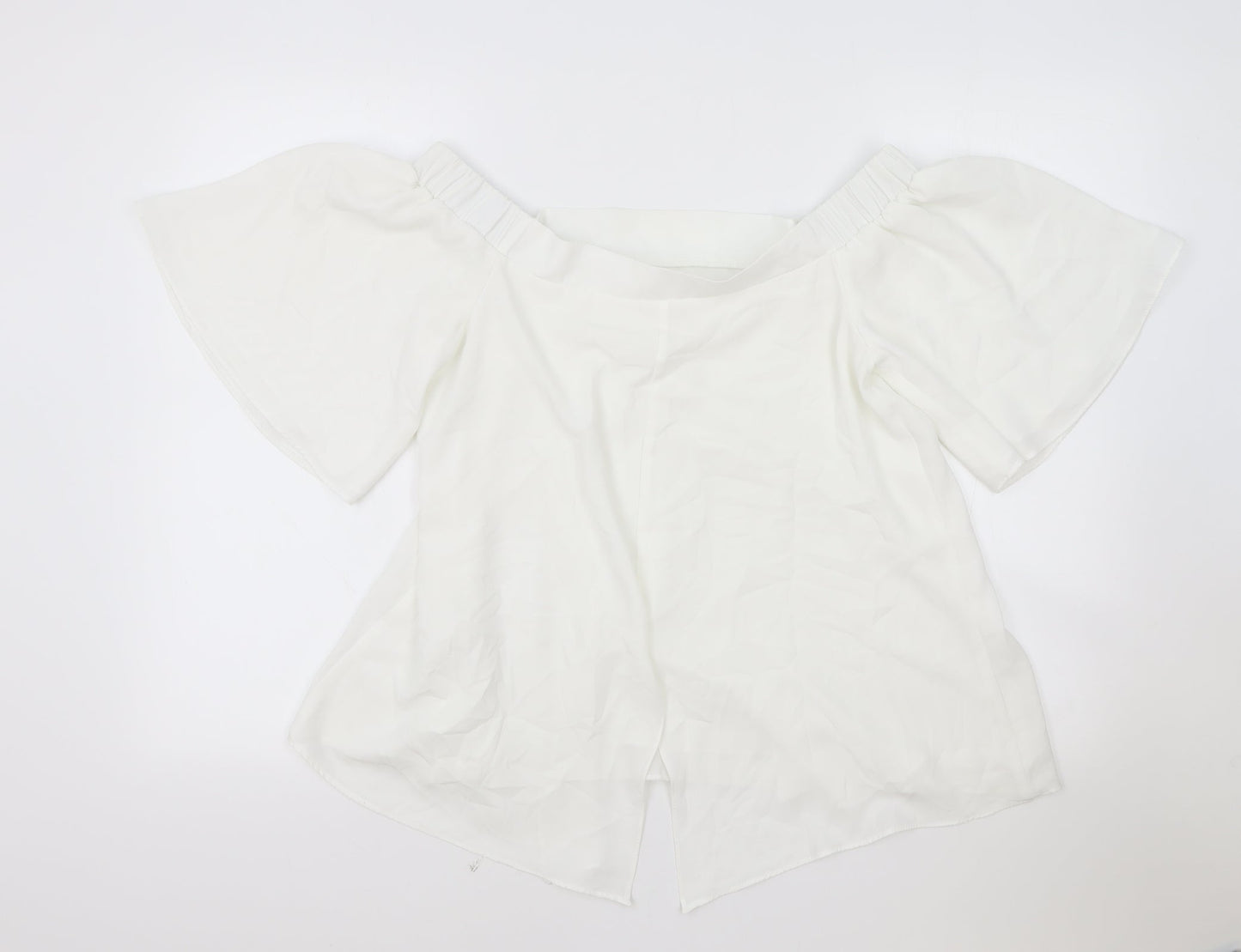Womens UK Size 12 NEXT White Basic Tank