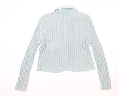 Womens UK Size 14 Per Una Blue Jacket