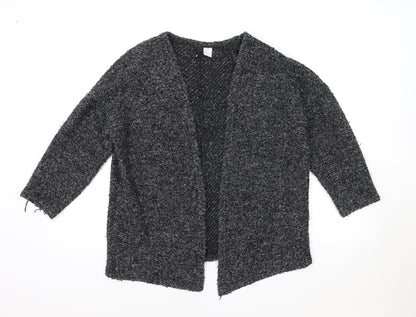 Womens UK Size M H&M Grey Cardigan Jumper