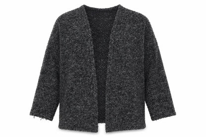 Womens UK Size M H&M Grey Cardigan Jumper