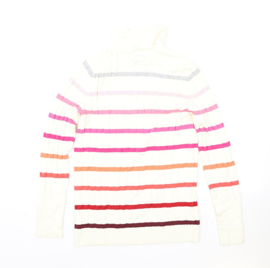 Womens UK Size S Talbots Ivory Pullover Jumper