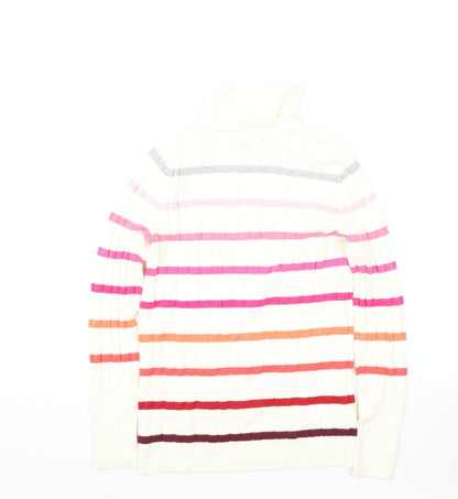 Womens UK Size S Talbots Ivory Pullover Jumper