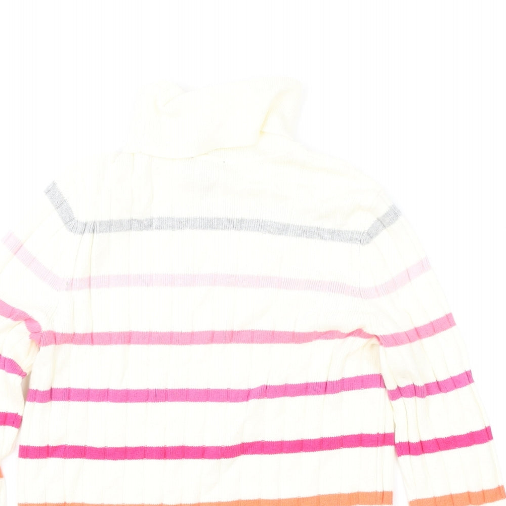 Womens UK Size S Talbots Ivory Pullover Jumper