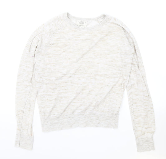 Womens UK Size 12 NEXT Beige Pullover Jumper