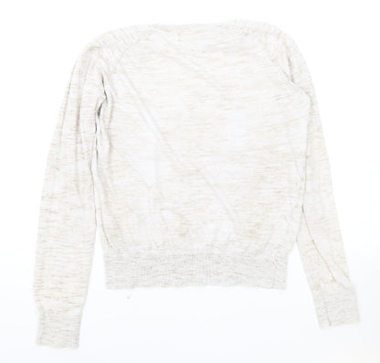 Womens UK Size 12 NEXT Beige Pullover Jumper