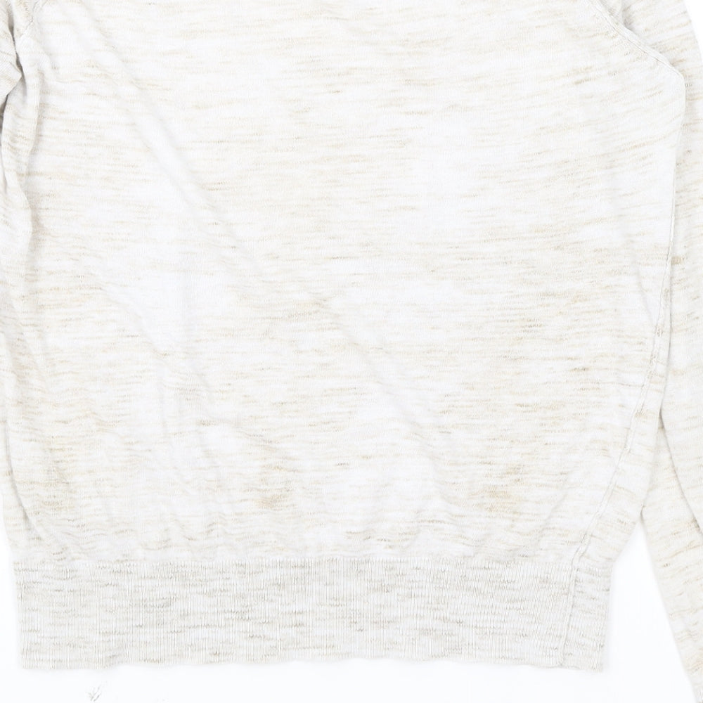 Womens UK Size 12 NEXT Beige Pullover Jumper