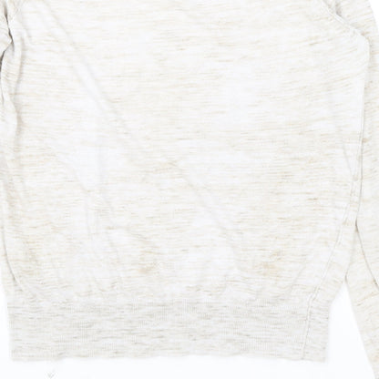 Womens UK Size 12 NEXT Beige Pullover Jumper