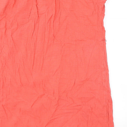 Sonoma Womens Pink 100% Cotton Basic Blouse Size 2XL V-Neck