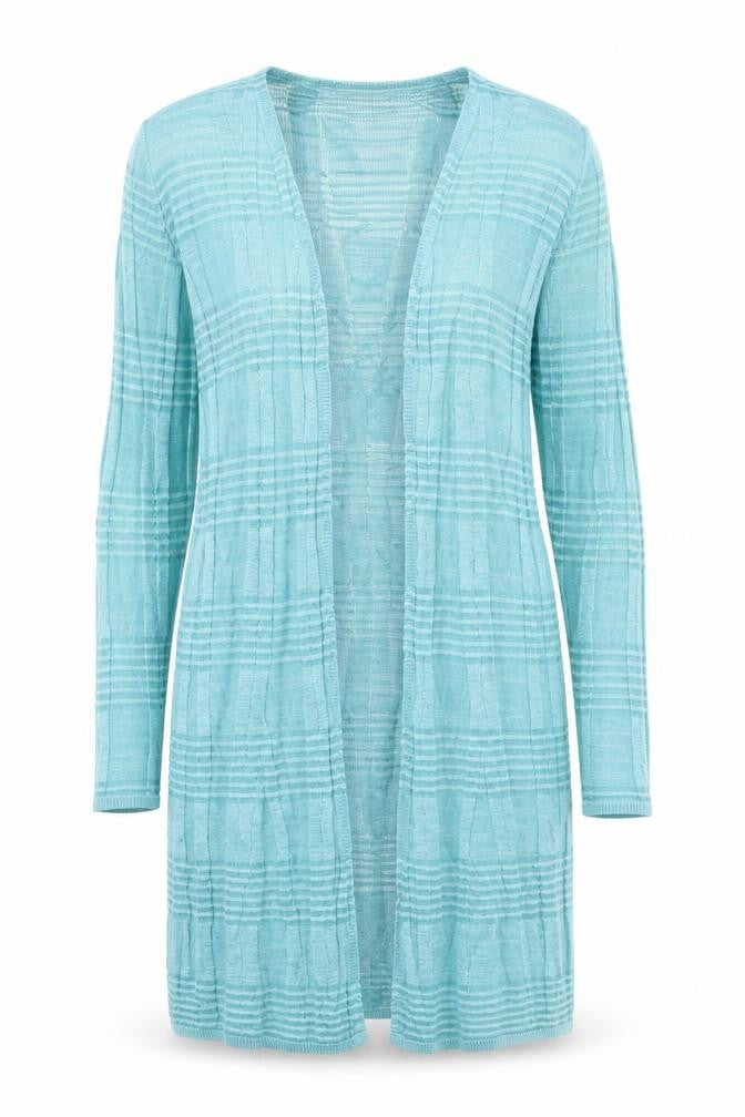Womens UK Size 10 Per Una Blue Cardigan Jumper