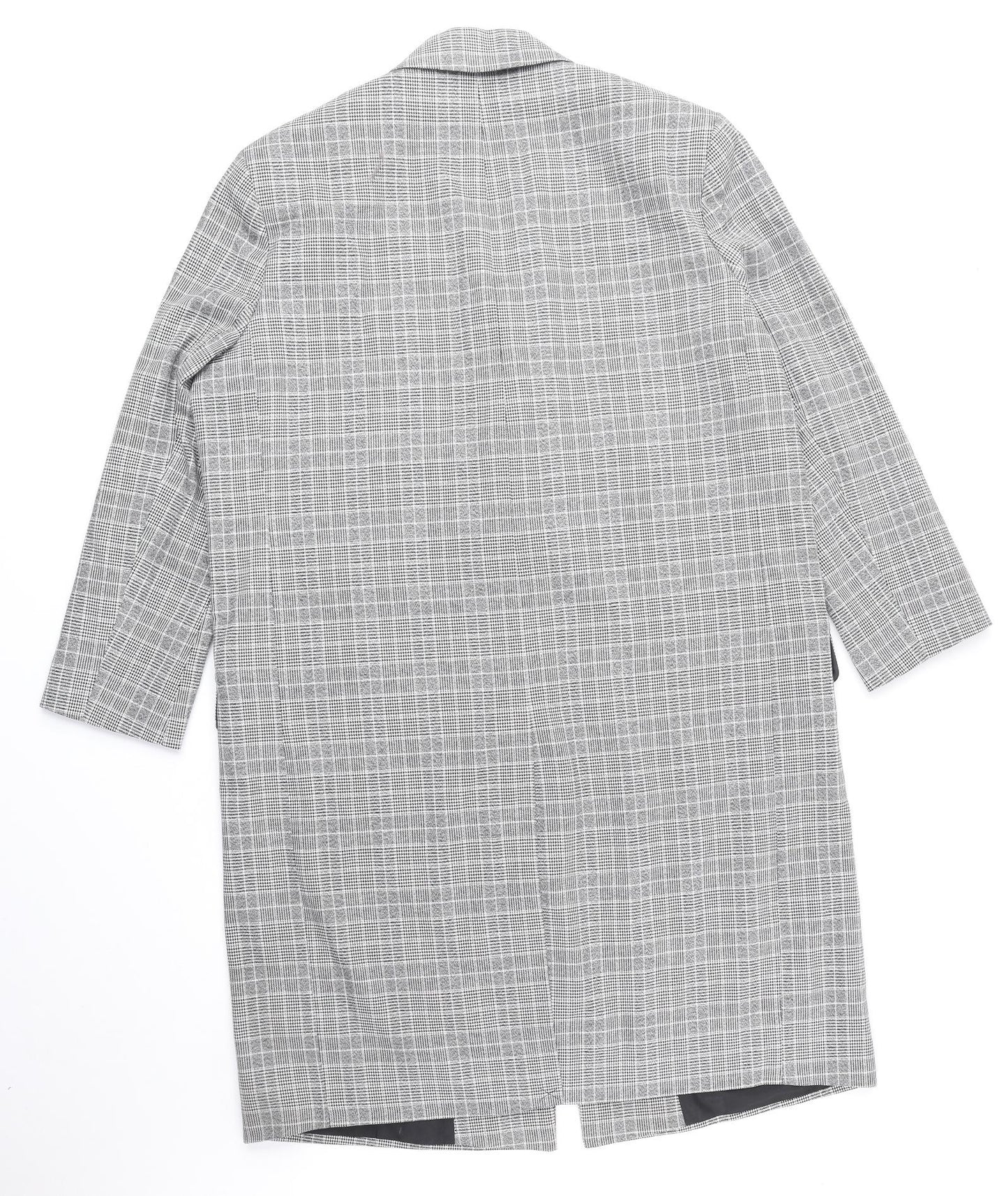 Womens UK Size 10 ASOS Grey Overcoat