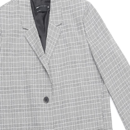 Womens UK Size 10 ASOS Grey Overcoat