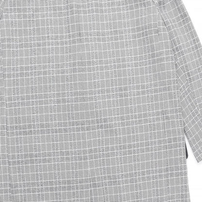 Womens UK Size 10 ASOS Grey Overcoat
