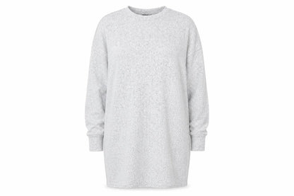 Womens UK Size 12 Topshop Grey Pullover Jumper