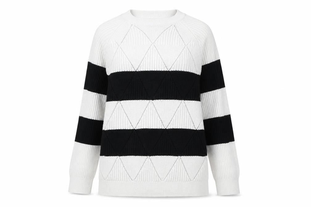Womens UK Size M Marks and Spencer White Pullover Jumper