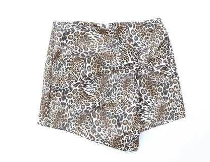 Womens UK Size 10 Preworn Regular Fit Wrap Shorts