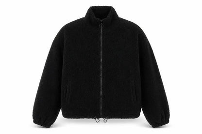 hsein Womens Blue Jacket Size L Zip