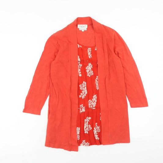 Womens UK Size 6 NEXT Red Basic Blouse