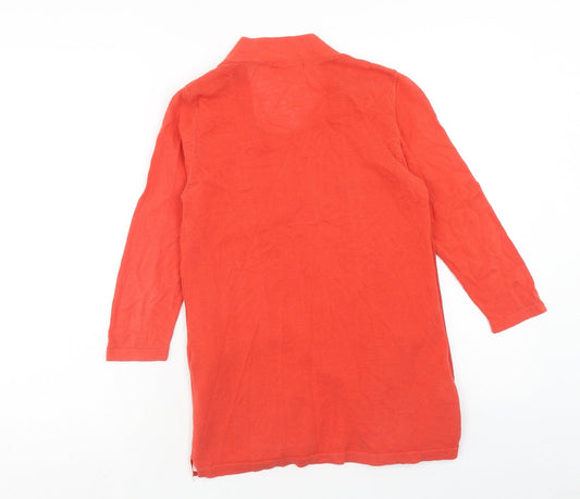 Womens UK Size 6 NEXT Red Basic Blouse