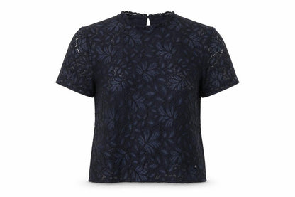 Womens UK Size S H&M Blue Basic Blouse