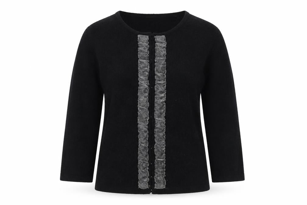 Womens UK Size 12 Marks and Spencer Black Pullover Jumper
