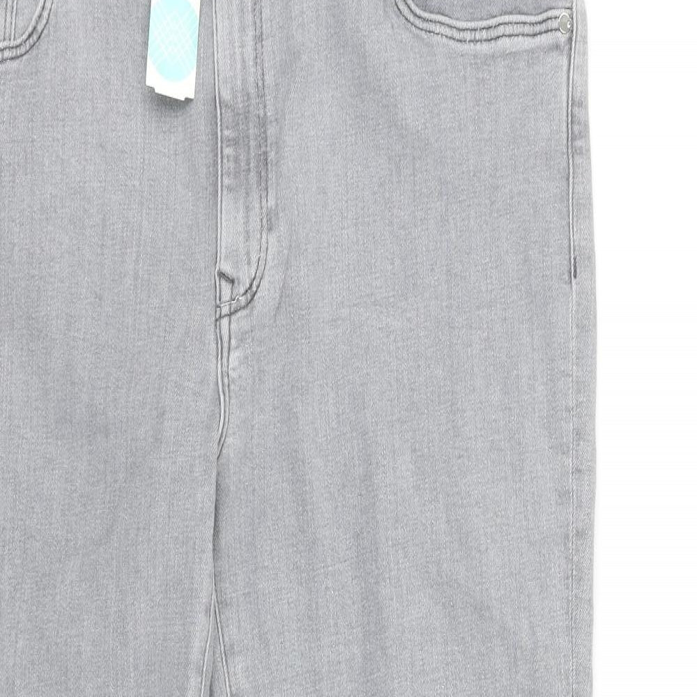 Womens UK Size 36 in Mavi Regular Fit Skinny Grey Jeans