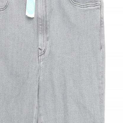 Womens UK Size 36 in Mavi Regular Fit Skinny Grey Jeans